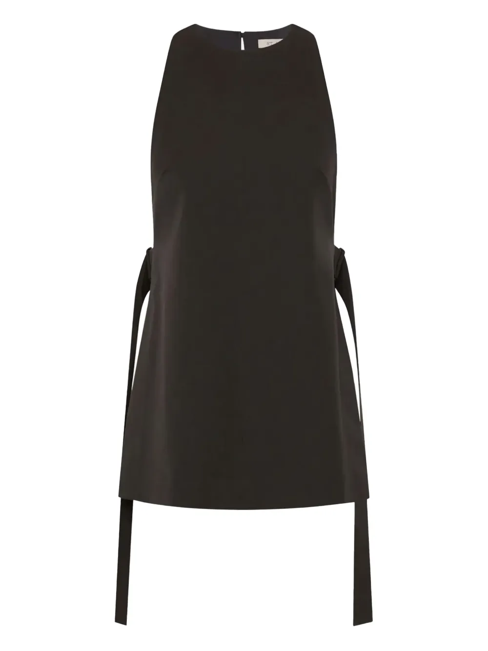 St. Agni side-tie top | Black | Image 1