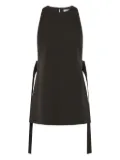 St. Agni side-tie top - Black