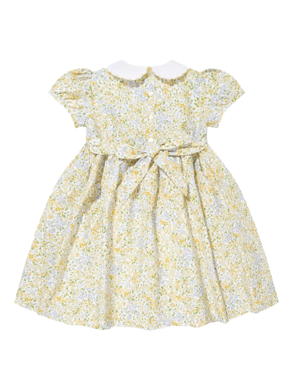 Sarah Louise floral-print smocked dress | Girls Casual Dresses | Image 2