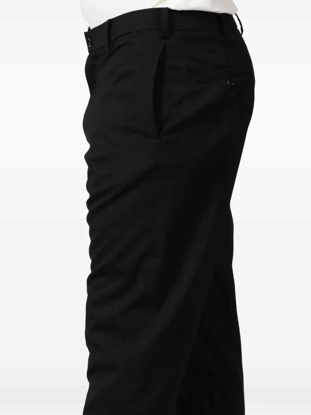  Officina 36 Button Trousers - Black 