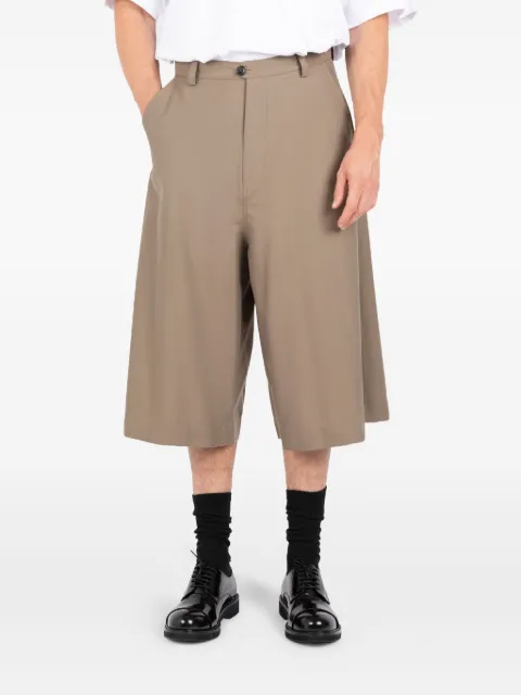Société Anonyme belt-loops tailored shorts