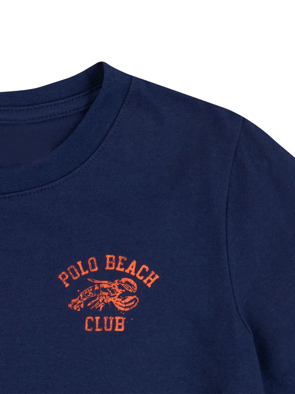 POLO RALPH LAUREN KIDS Pyjama met kreeftprint Blauw