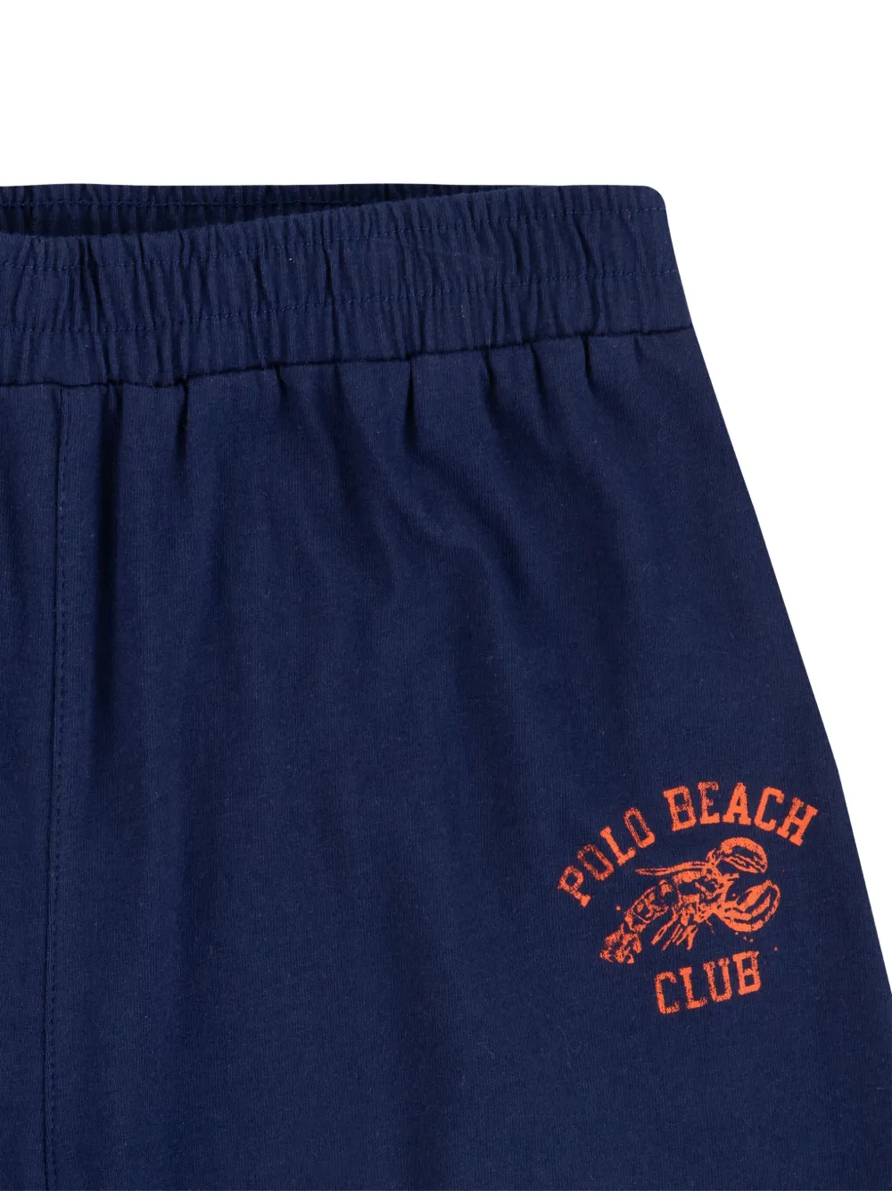 POLO RALPH LAUREN KIDS Pyjama met kreeftprint Blauw