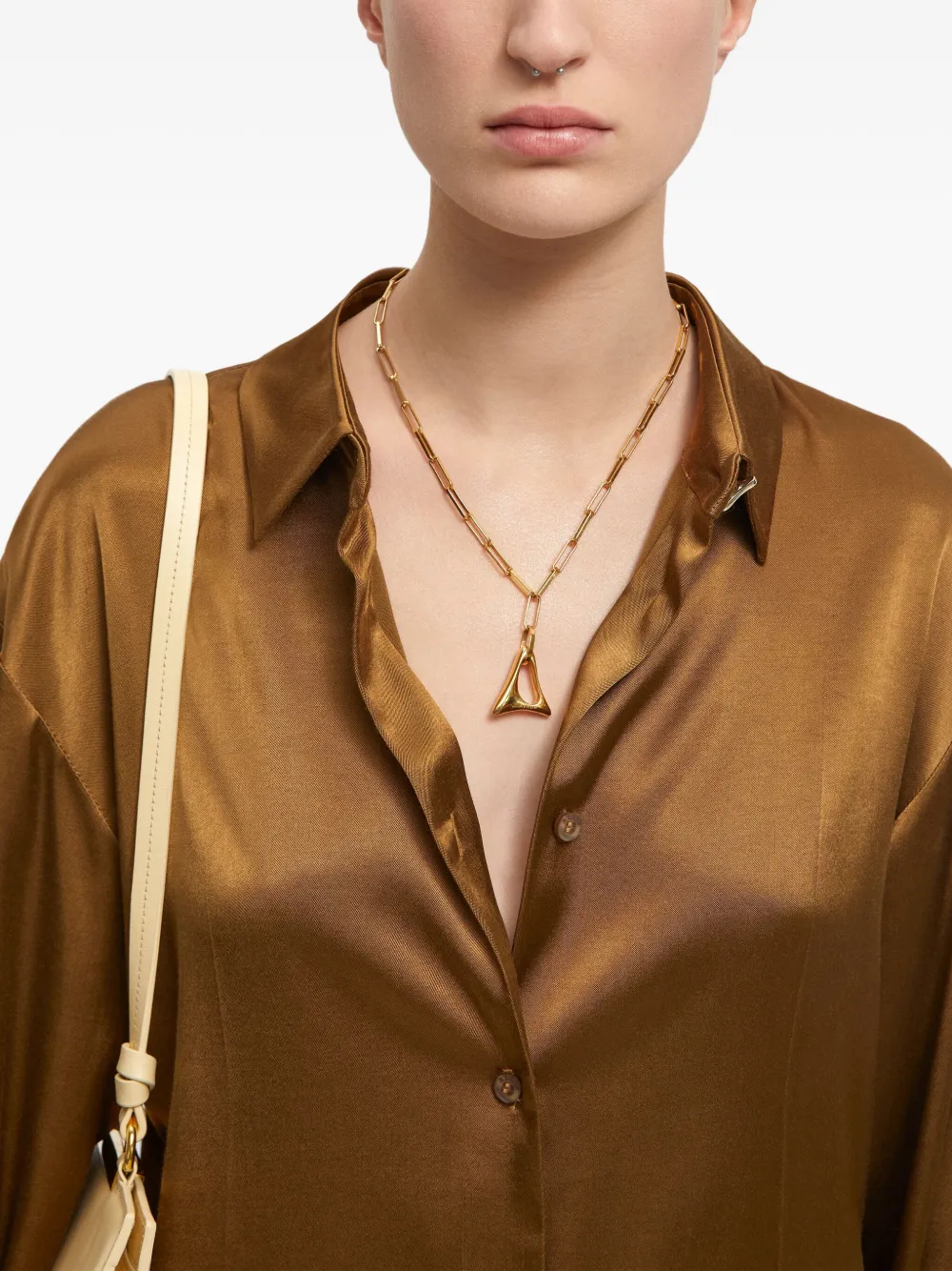 AERON Dylan blouse Bruin