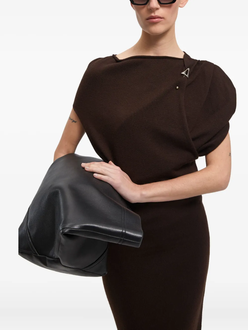 AERON Marina jurk Bruin