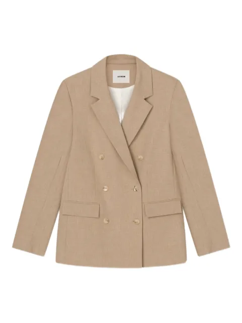 AERON blazer con doble botonadura