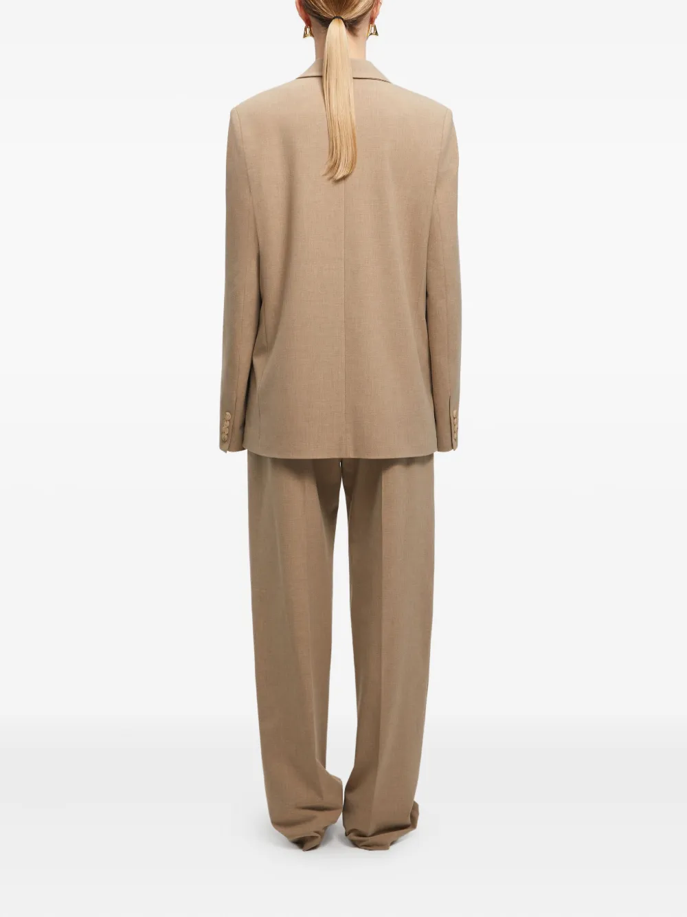AERON Blazer met dubbele rij knopen Bruin