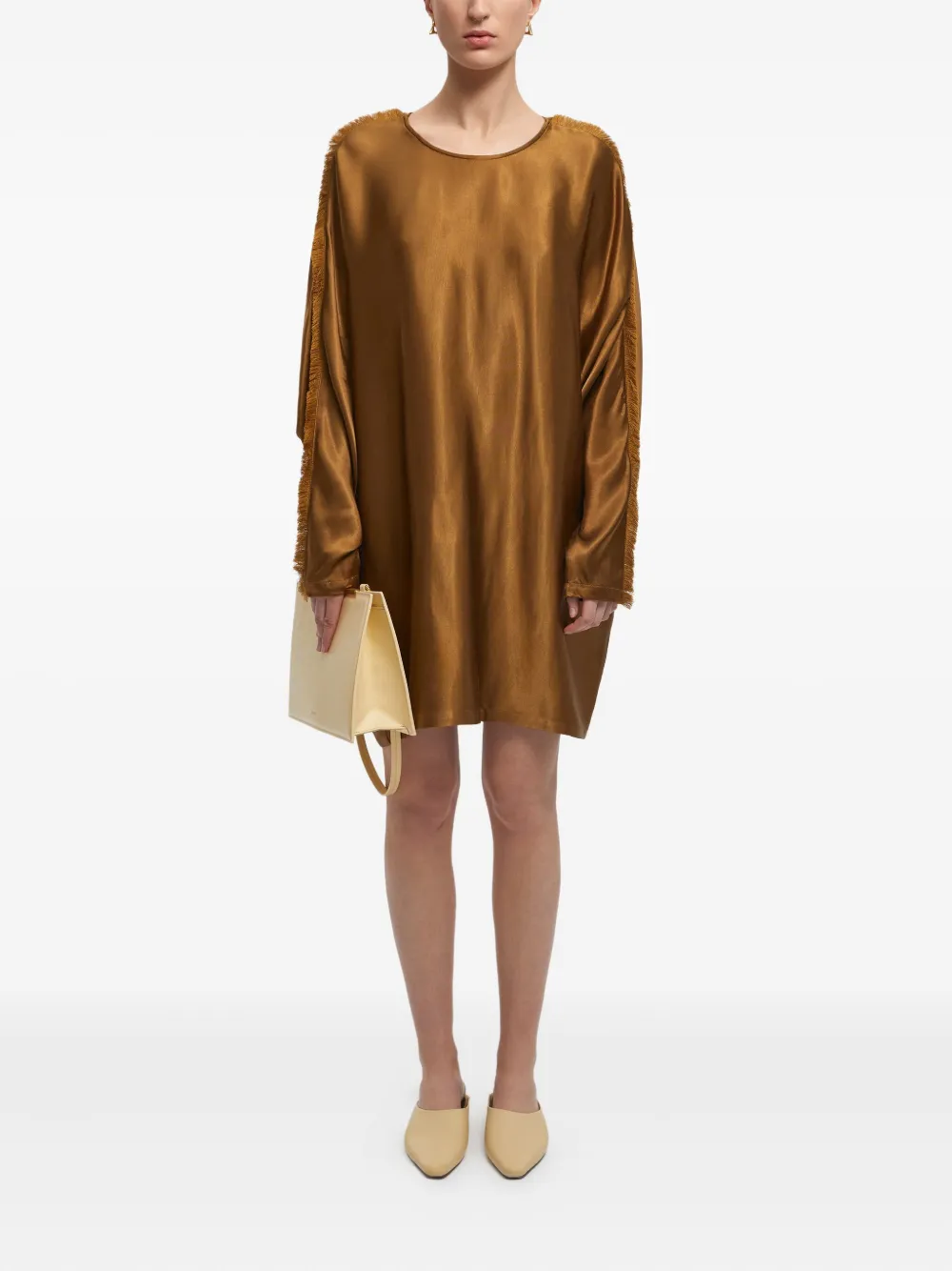 AERON Diti jurk Bruin