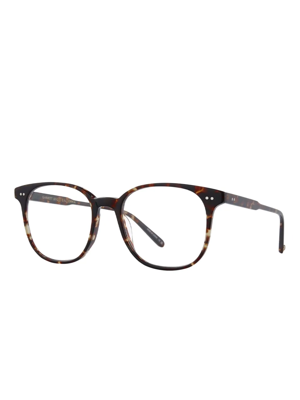 Garrett Leight CARROL Agate Tortoise Bruin