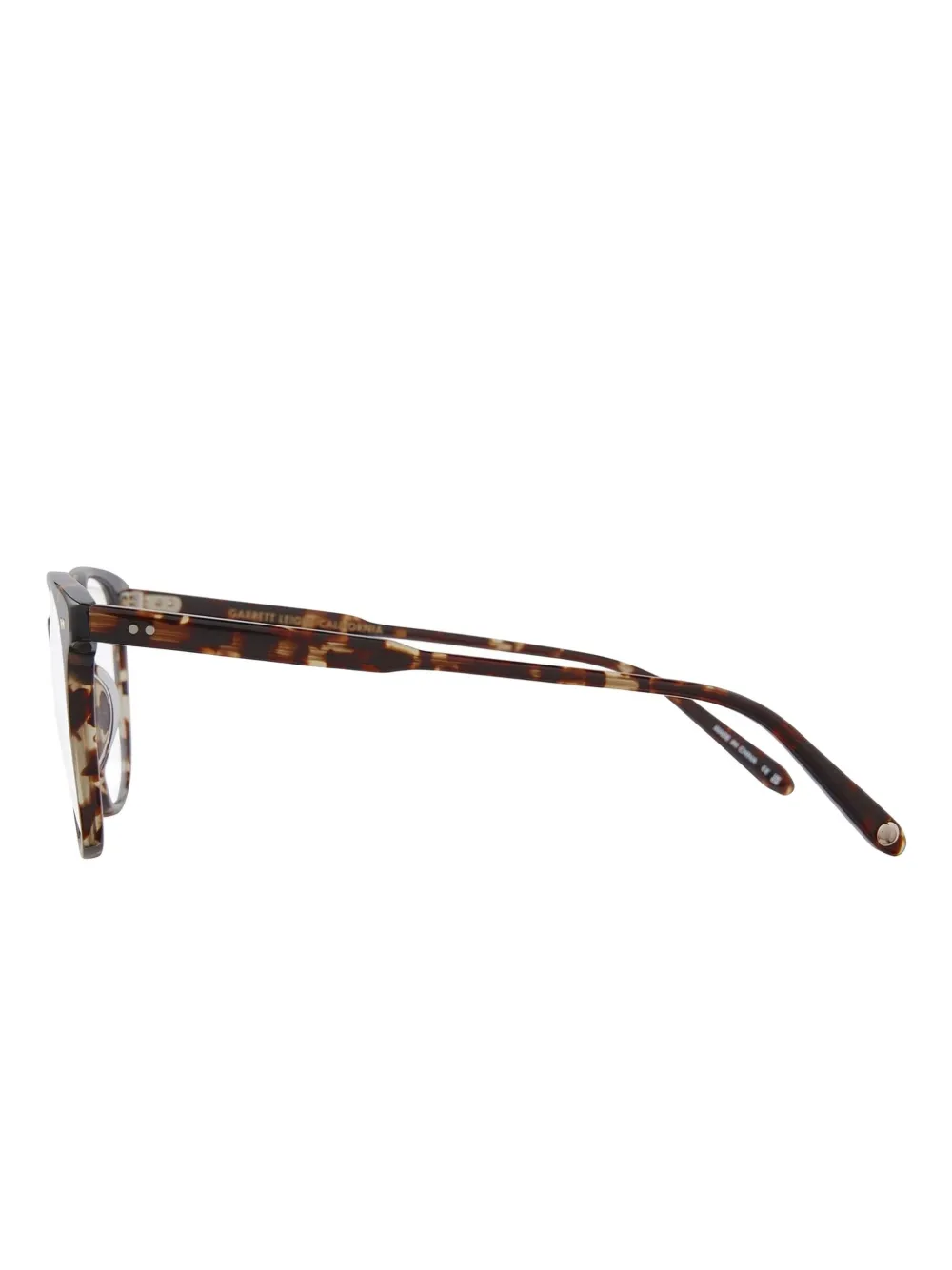 Garrett Leight CARROL Agate Tortoise Bruin