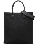Burberry Pre-Owned 2018-2023 TB Monogram Canvas Tote satchel - Black