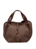 Céline Pre-Owned 2007 Macadam Canvas Bittersweet hobo bag - Brown