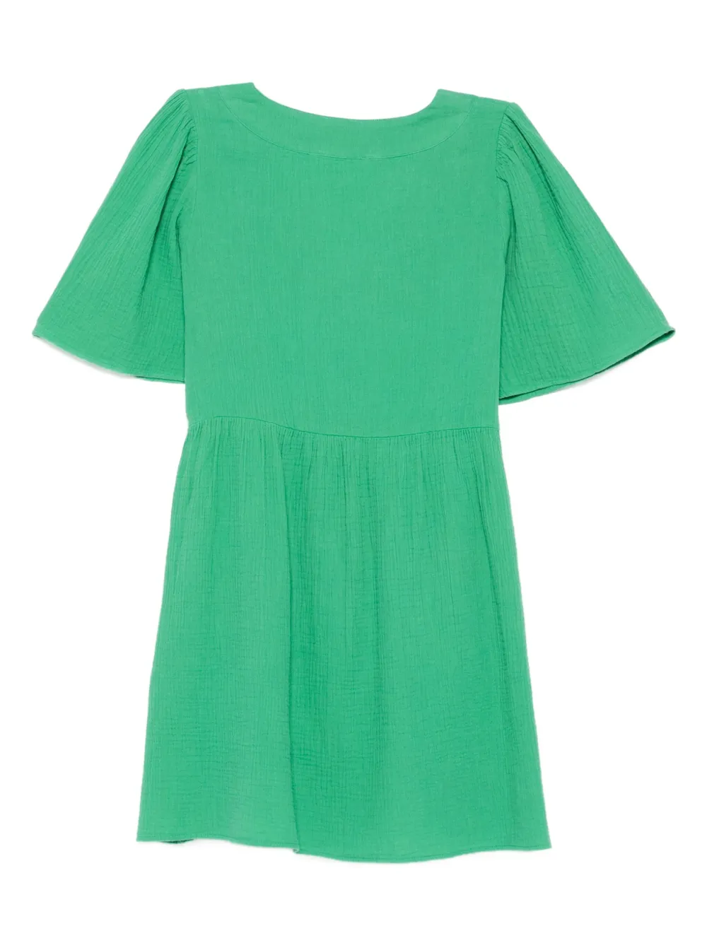 Ba&Sh Mini-jurk met veterdetails - Groen
