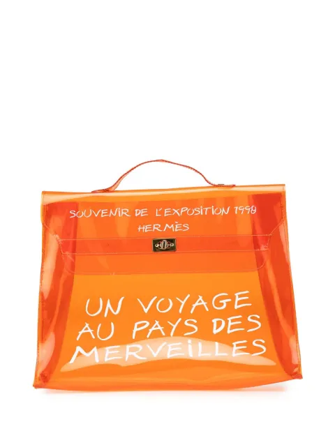 Hermès Pre-Owned 1998 Vinyl Souvenir De L Exposition Kelly handbag