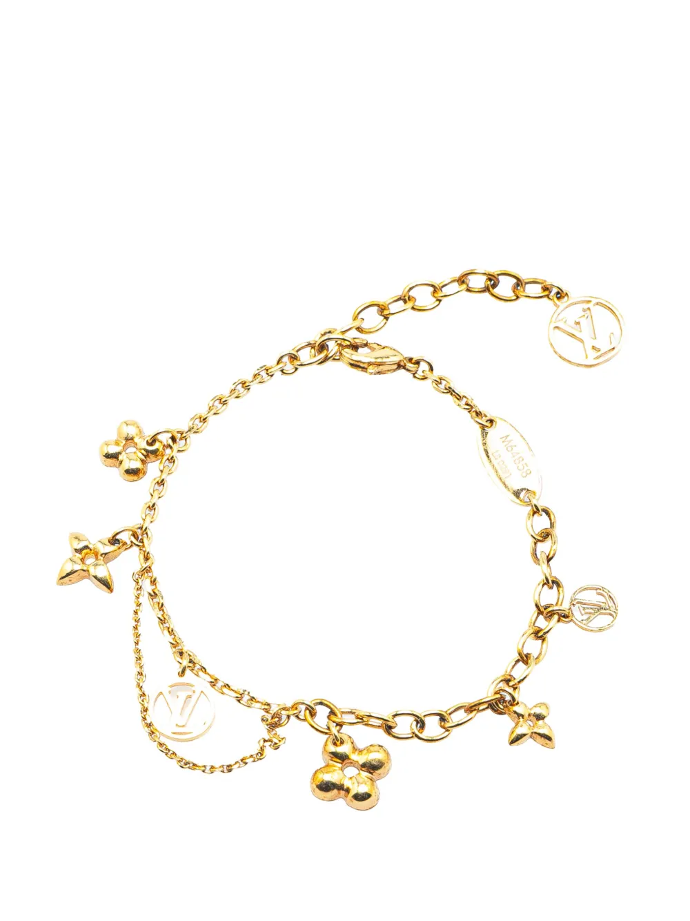 Louis Vuitton Pre-Owned 2021 Gold Plated Monogram Blooming Supple Louis Vuitton Pre-Owned 2021 Gold Plated Monogram Blooming Supple