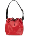 Louis Vuitton Pre-Owned 1993 Epi Petit Bicolor Noe bucket bag - Black