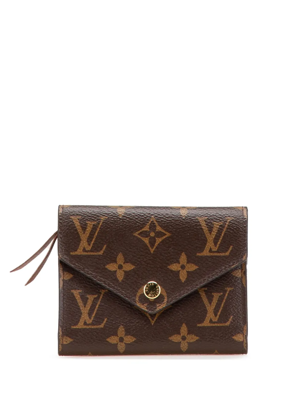 Louis Vuitton Pre-Owned 2019 モノグラム ヴィクトリーヌ ウォレット 財布 - ブラウン Louis Vuitton Pre-Owned 2019 モノグラム ヴィクトリーヌ ウォレット 財布 - ブラウン