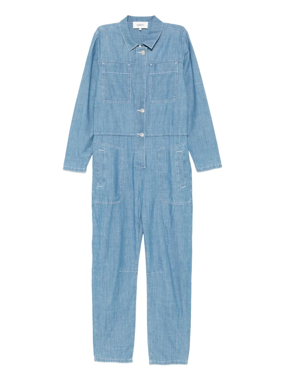 Ba & Sh Kidis denim jumpsuit - ブルー Ba & Sh Kidis denim jumpsuit - ブルー