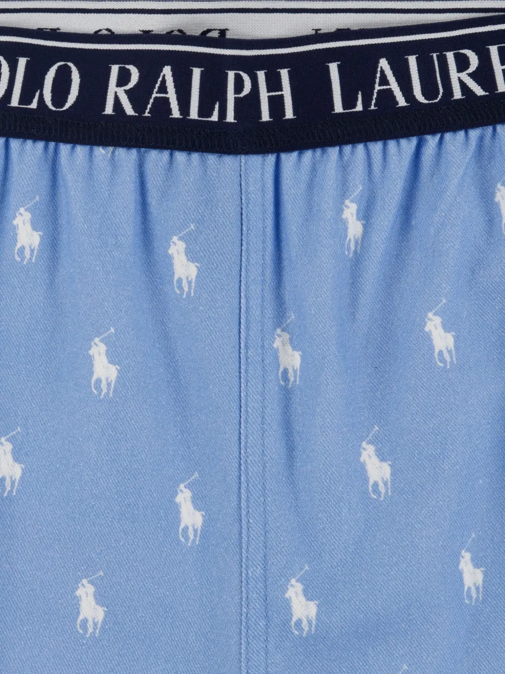 POLO RALPH LAUREN KIDS Pyjama met Polo Pony-print Blauw
