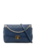 CHANEL Pre-Owned 2013-2014 Large Lambskin Chic With Me Flap crossbody bag - Blue
