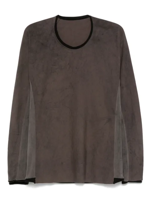 Layer Zero panelled long-sleeve t-shirt