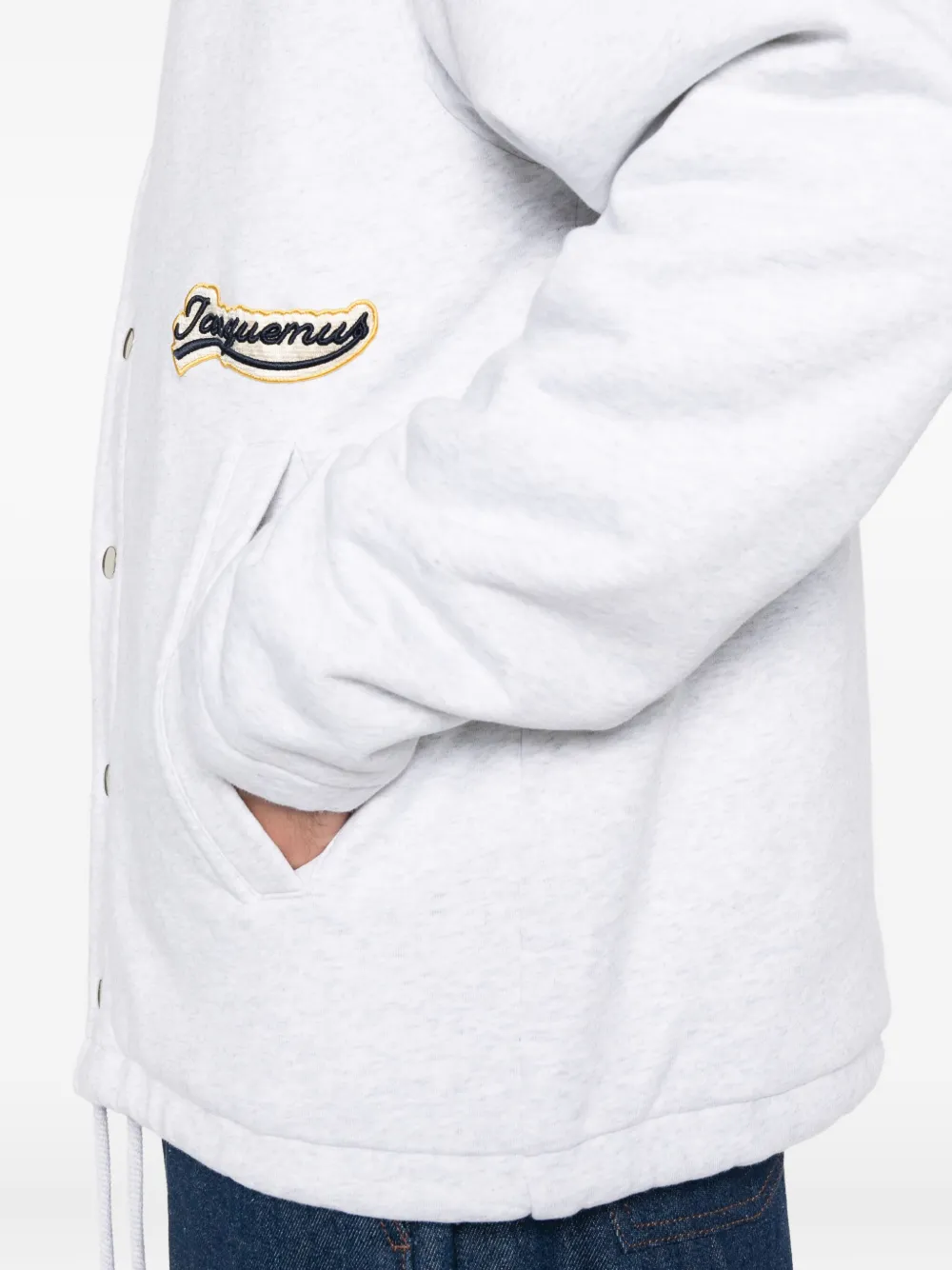 Jacquemus Gio shirtjack Grijs