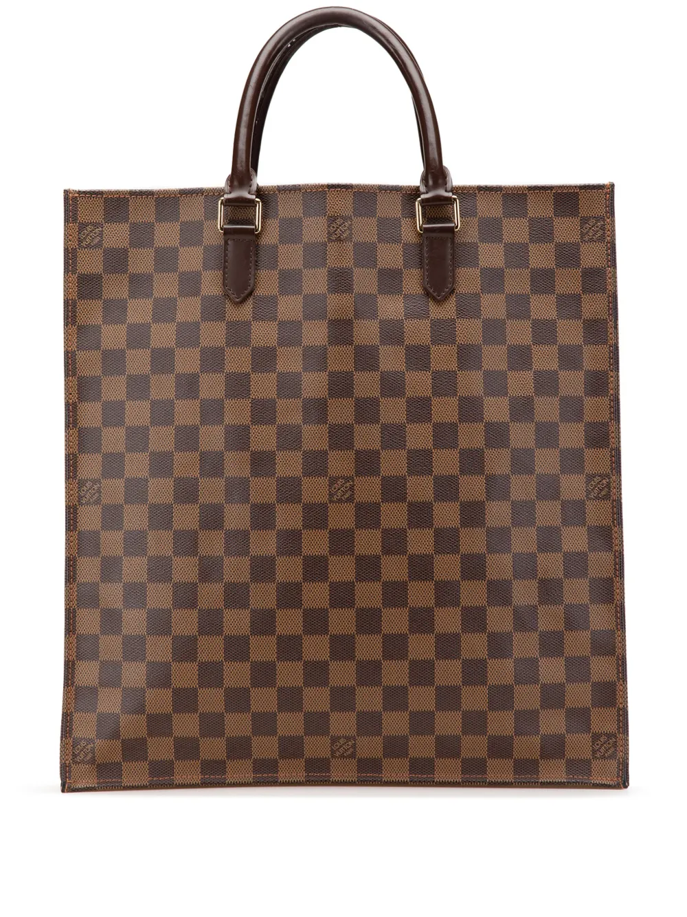 Louis Vuitton Pre-Owned 2000 ダミエ エベヌ サックプラ トートバッグ - ブラウン Louis Vuitton Pre-Owned 2000 ダミエ エベヌ サックプラ トートバッグ - ブラウン