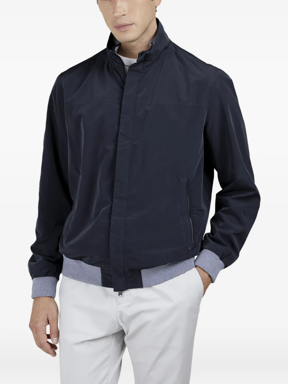 Paul & Shark zip-fastening bomber jacket Blauw