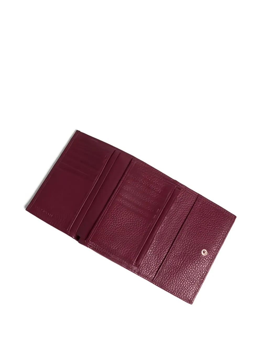 Coccinelle Metallic leren portemonnee - Rood