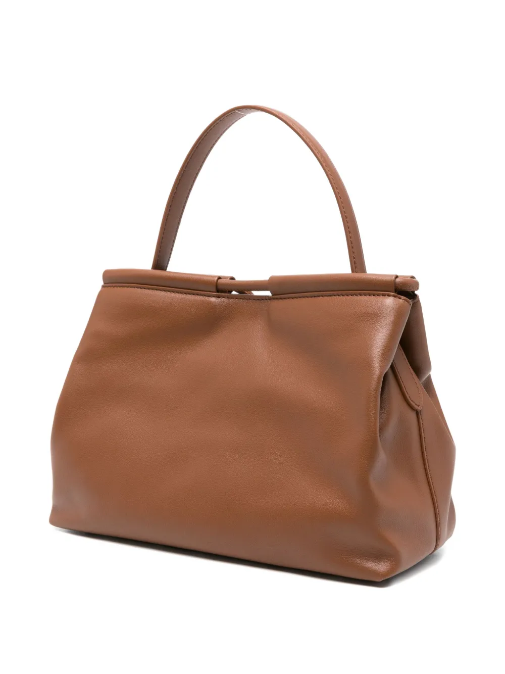 Coccinelle Leather Shoulder Bag In Brown