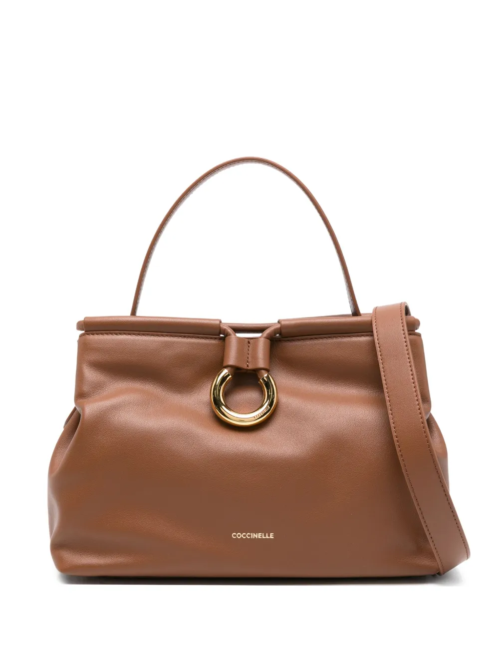 Coccinelle leather shoulder bag | Brown | Image 1