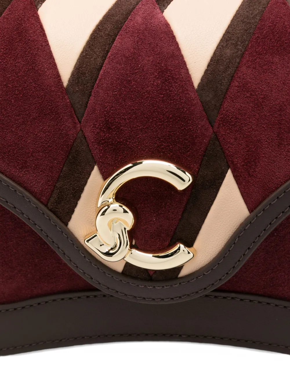 Coccinelle Shopper met gewatteerd vlak Rood