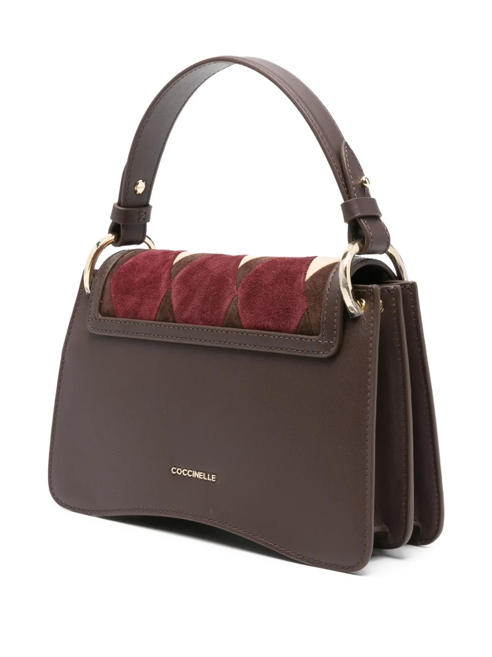 Coccinelle Shopper met gewatteerd vlak Rood