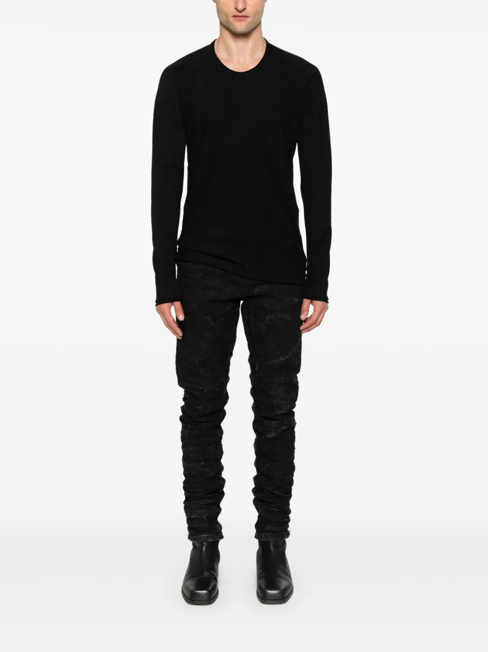 Layer Zero long-sleeve cotton T-shirt | T-Shirts | Image 2