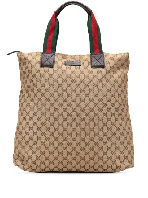 Gucci Pre-Owned 2016-2025 GG Canvas Web tote bag