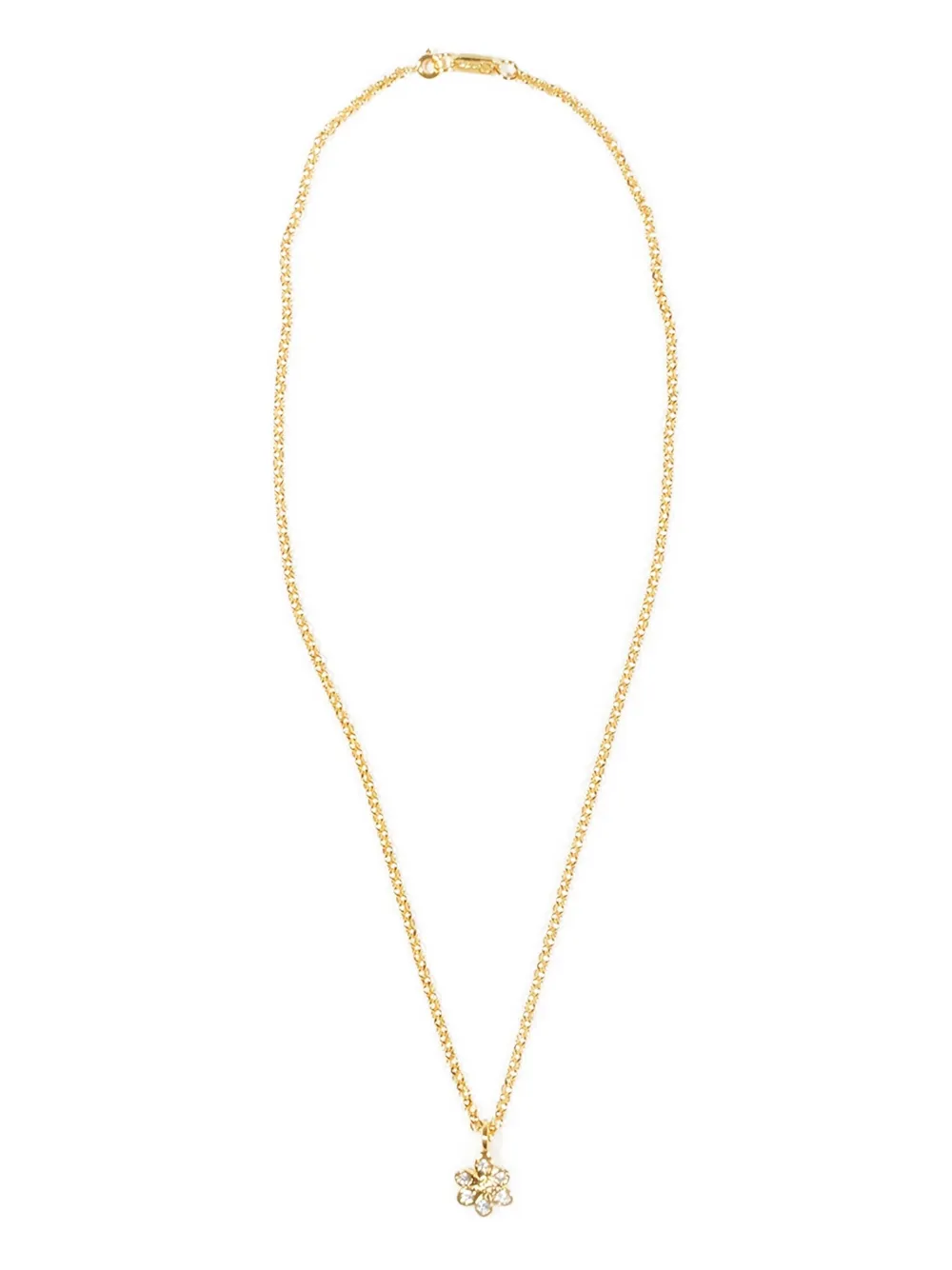 NDO LAB collier à fleurs | or | Image 1
