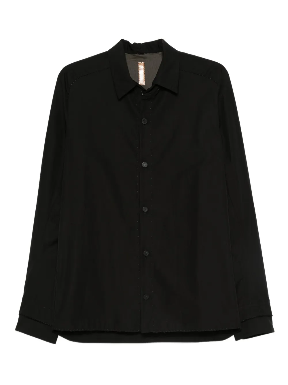 button-detail long-sleeve shirt