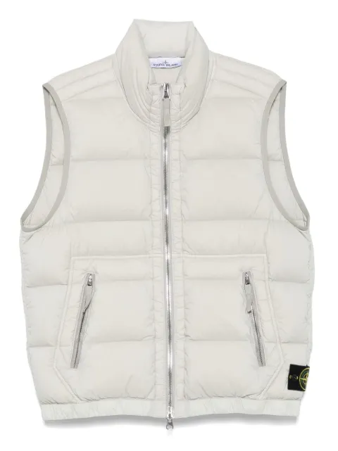 Stone Island quilted zip-fastening padded vest