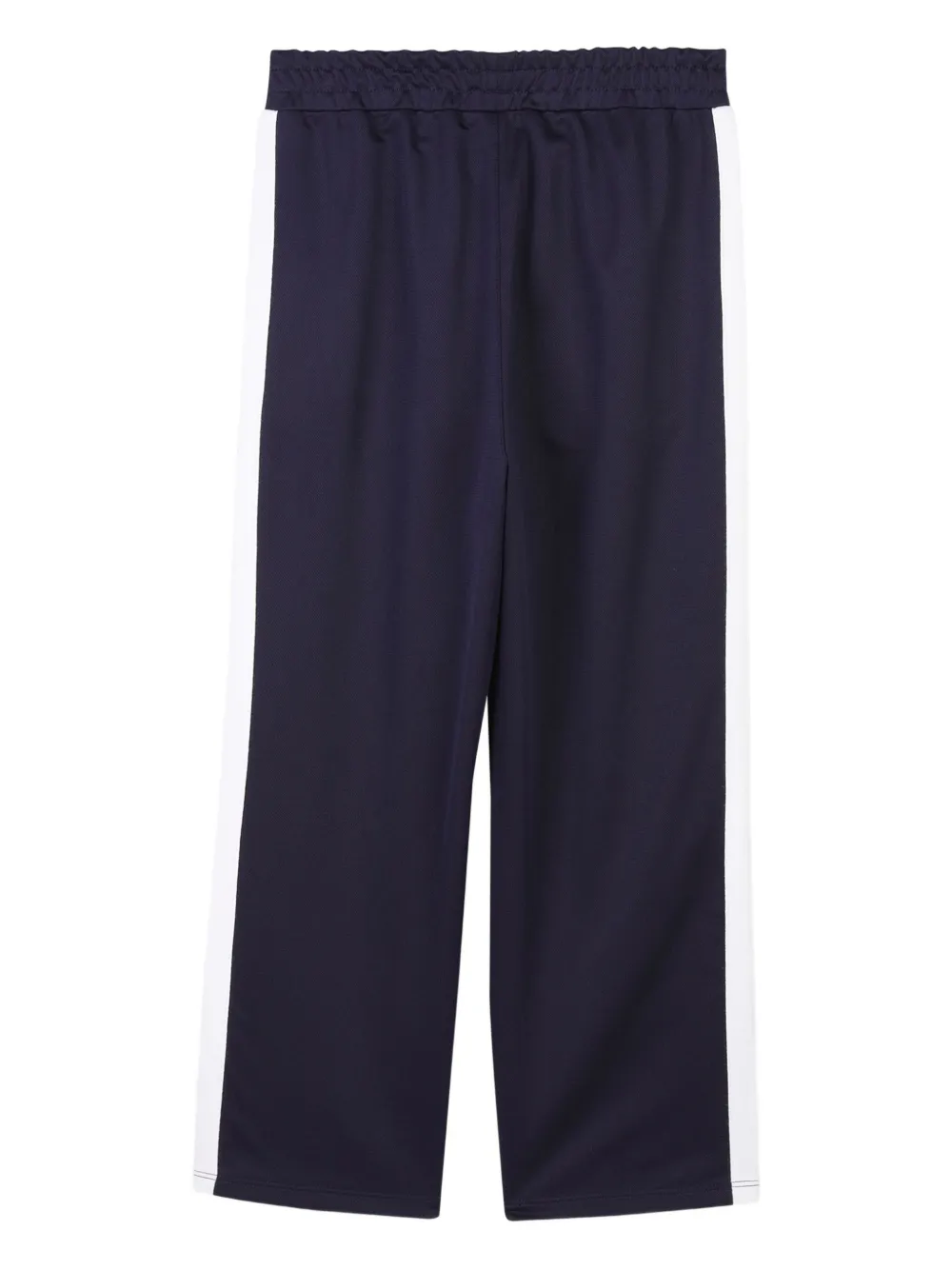 Kenzo Kids tiger-embroidery side-stripe trousers Blauw