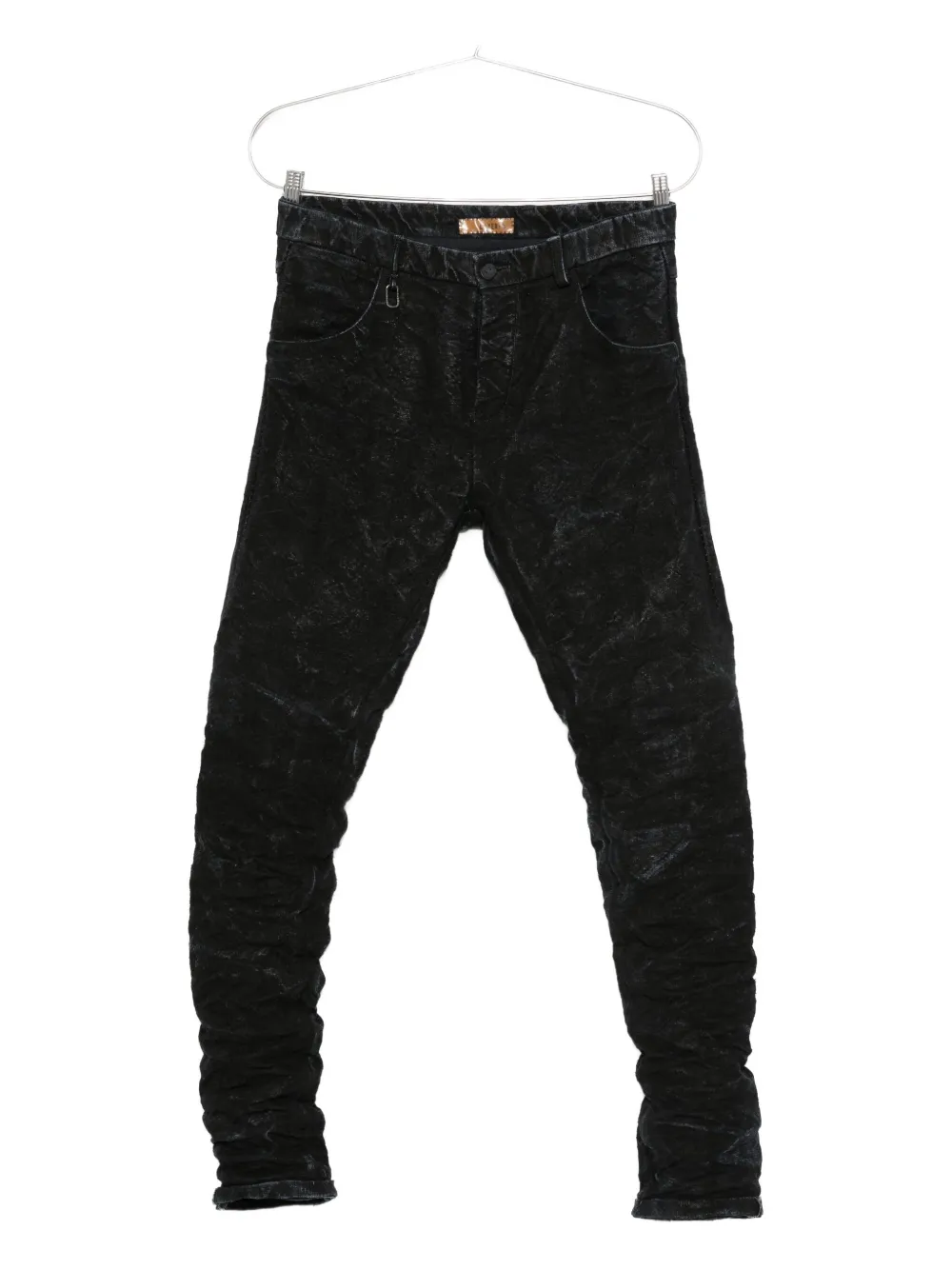 Layer Zero acid-wash trousers | Black | Image 1