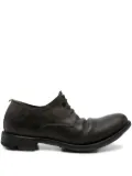 Layer Zero lace-up leather Derby shoes - Grey