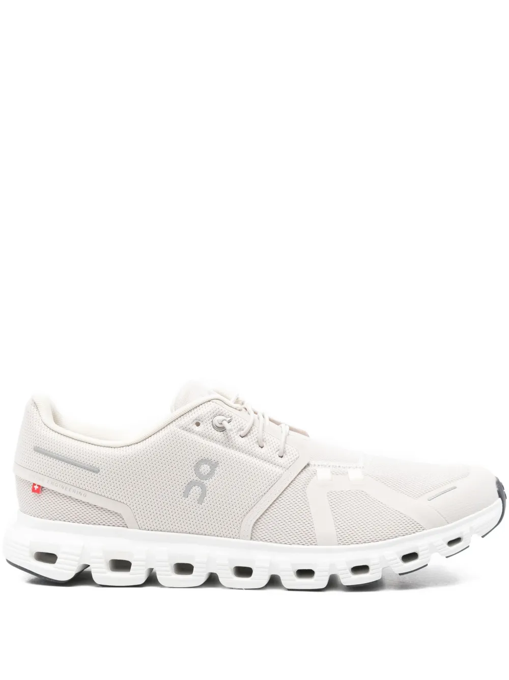 On Running Cloud 6 Sneakers In Neutral