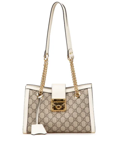 Gucci Pre-Owned 2000-2015 Small GG Supreme Padlock tote bag