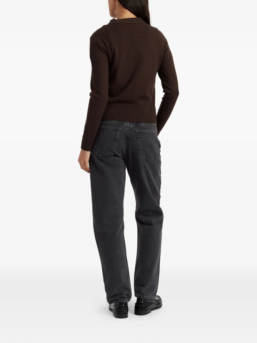 Chinti & Parker Wool Blend Sweater In Brown