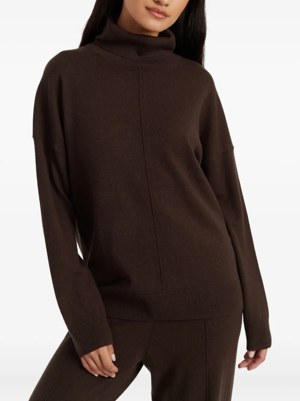 Chinti & Parker Wool Blend Sweater In Brown
