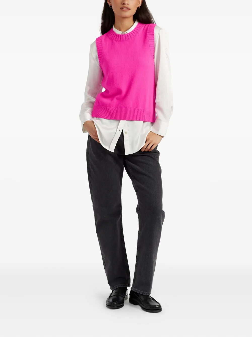Chinti & Parker Sleeveless Top In Pink