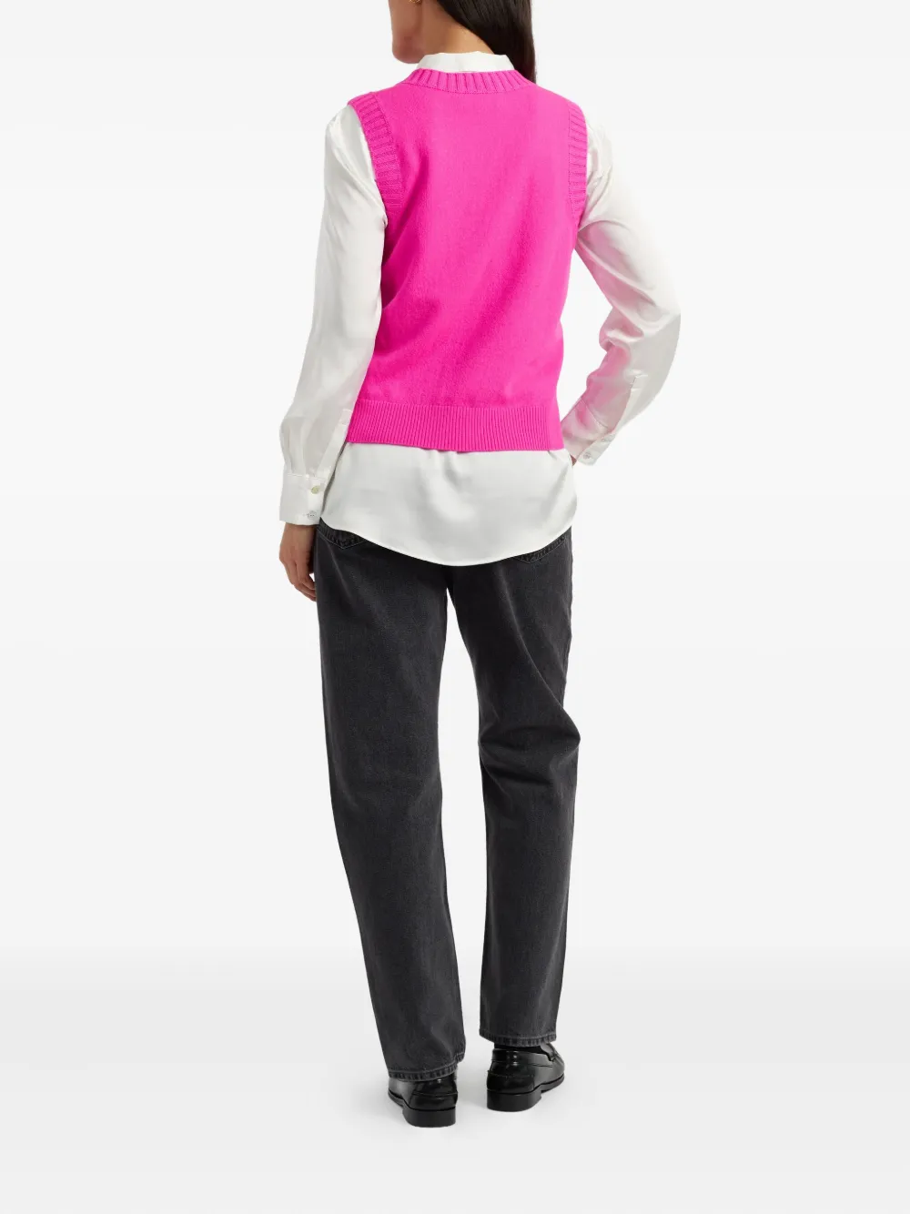 Chinti & Parker Sleeveless Top In Pink
