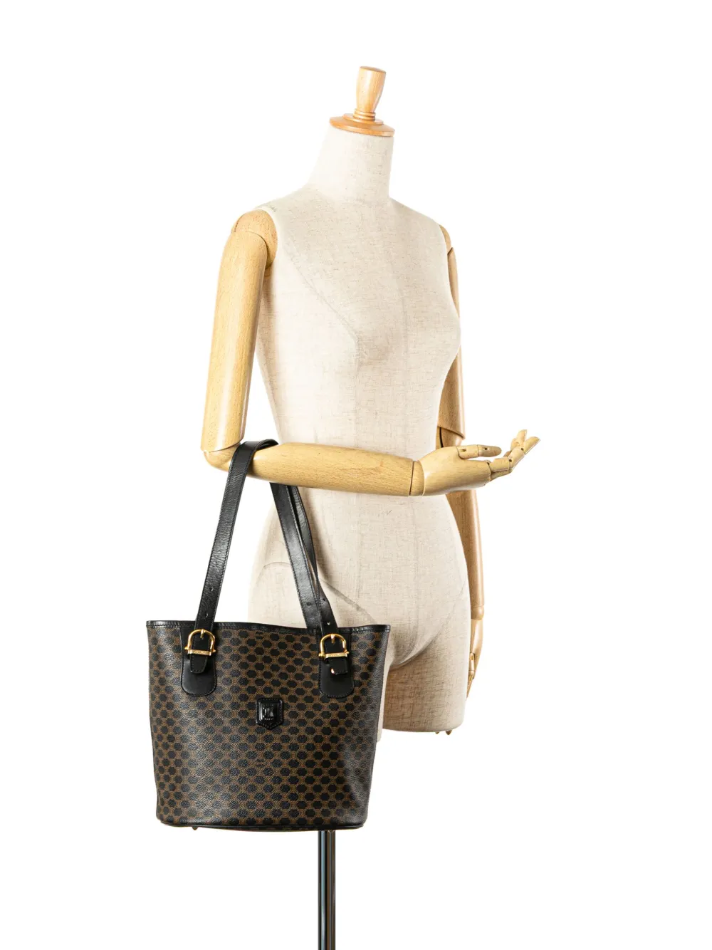 Céline Pre-Owned tote Macadam Coated Canvas 1997 | Estilos de archivo | Image 2