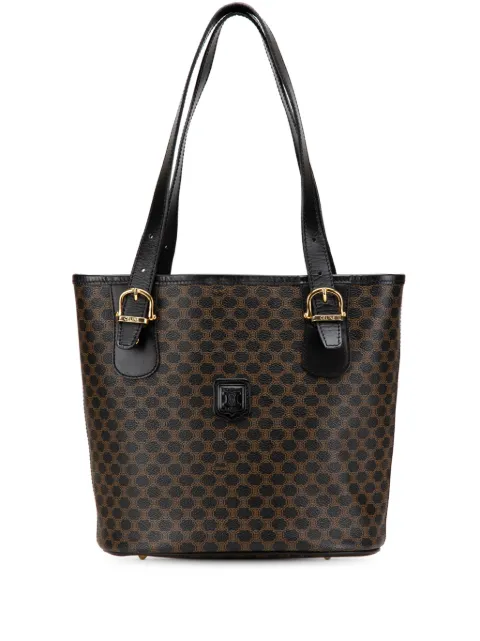 Céline Pre-Owned 1997 Macadam Coated Canvas tote bag