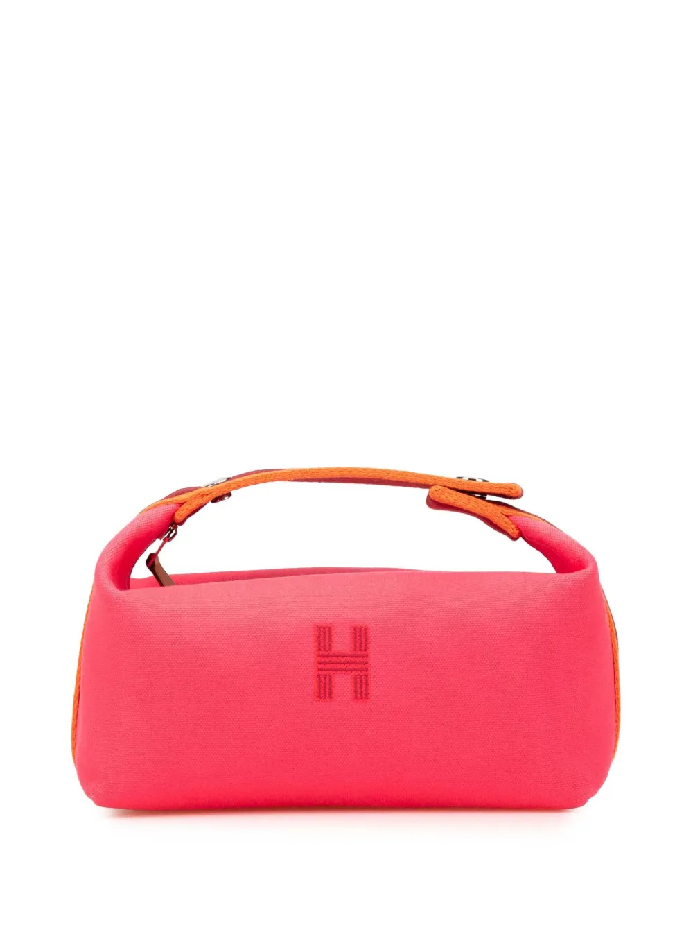 Hermès Pre-Owned 2020-2025 Small Canvas Bride A Brac vanity bag | Pink | Image 1